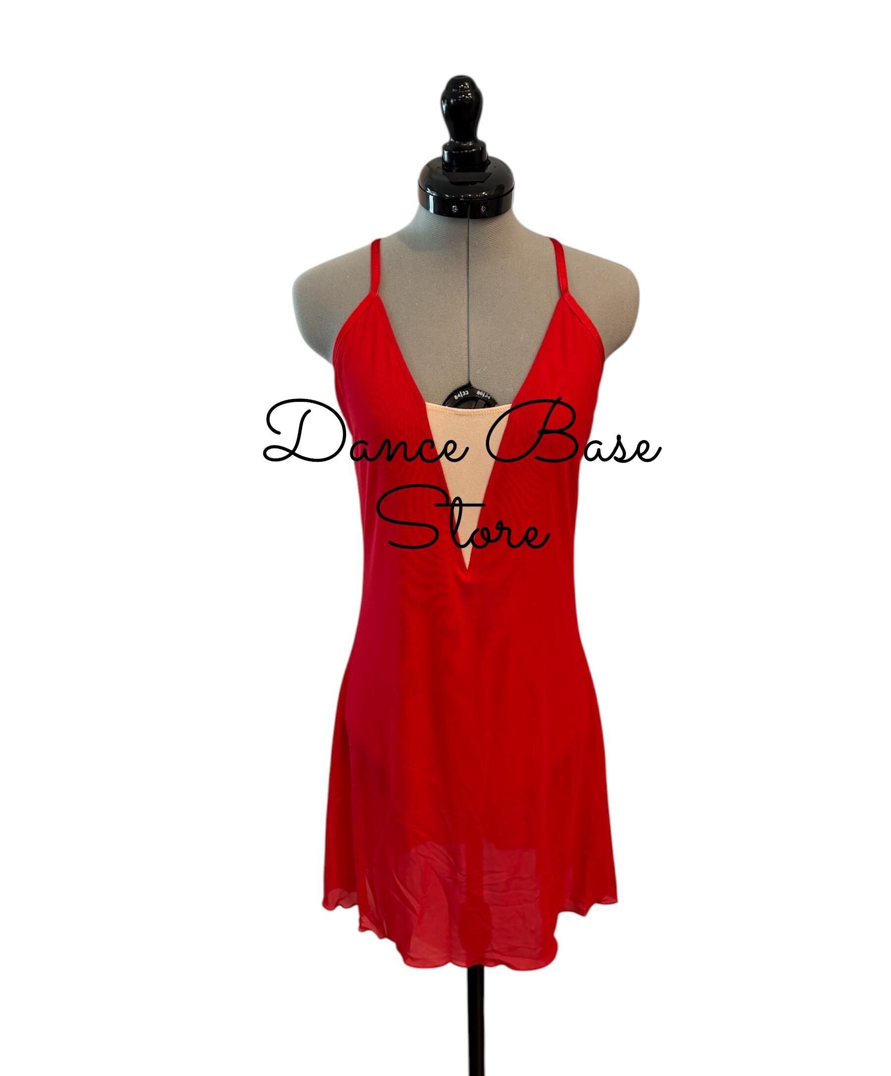 Red Lyrical Dress - Etsy