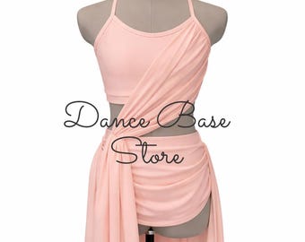 Made To Order #CST-104 Jazz Lyrical Contemporary Dance Costume