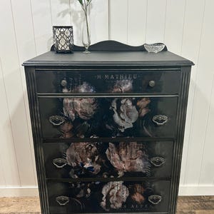 FREE SHIPPING! Refinished Antique Dresser/Tallboy