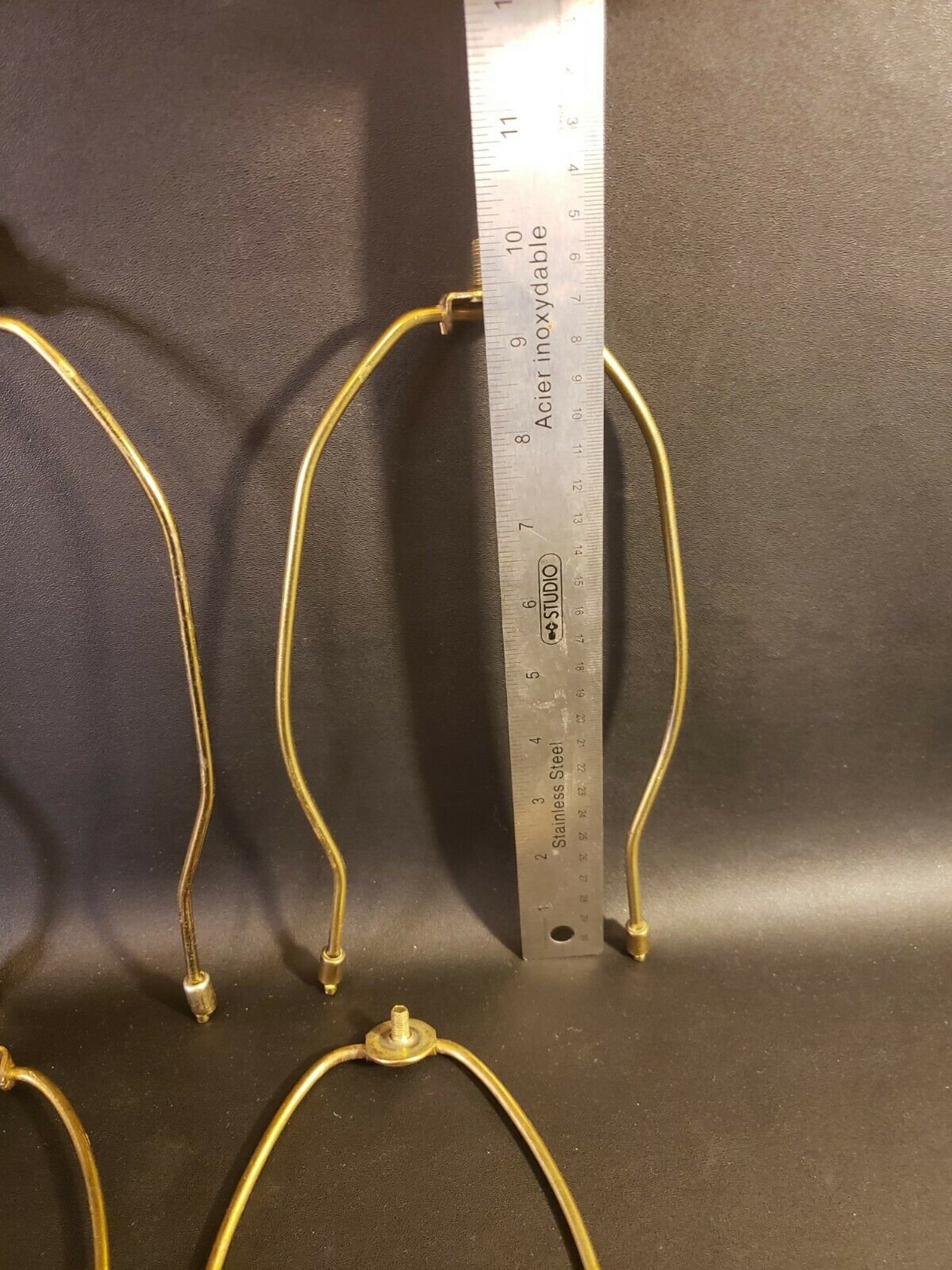 Vintage Lamp Harps Gold Tone Set Of 16 sizes 10 inch to 7.5 Etsy