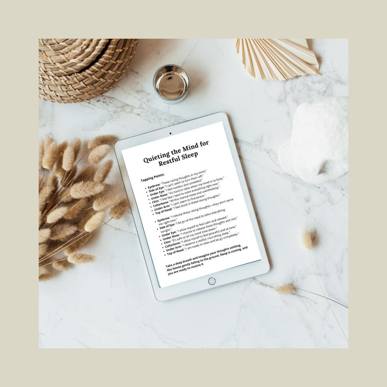 EFT Tapping Guide: Emotional Freedom Techniques, Daily Journal (canva ...