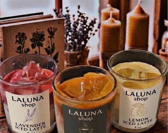 ICED CANDLES LATTE 8oz