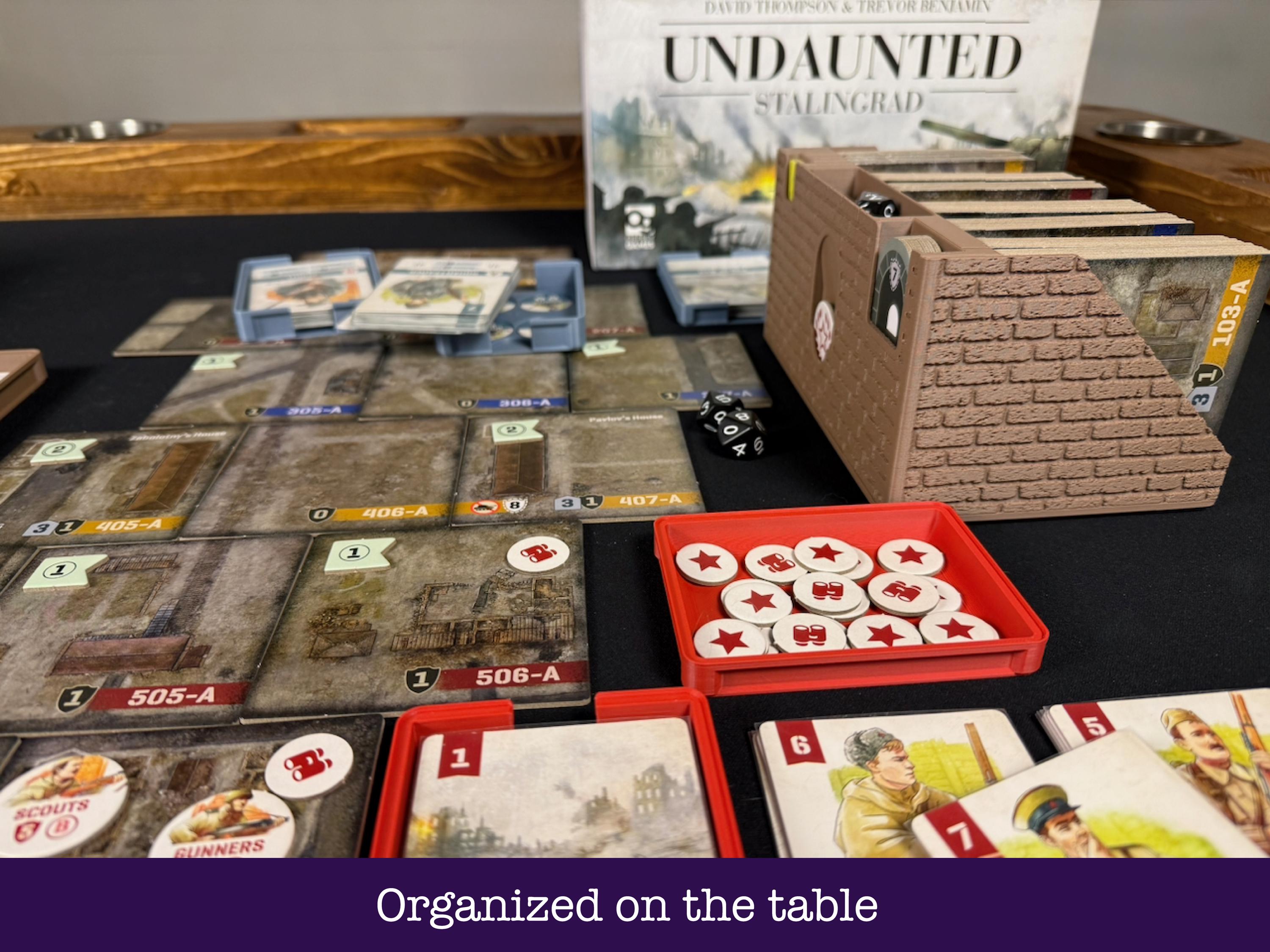 Undaunted: Stalingrad Insert and Gameplay Organizer | 3D Printable | STL |  Unofficial - Etsy