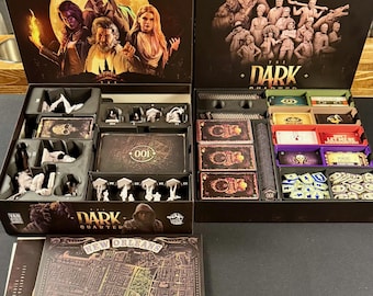 The Dark Quarter Insert and Gameplay Organizer | 3D Printable | STL