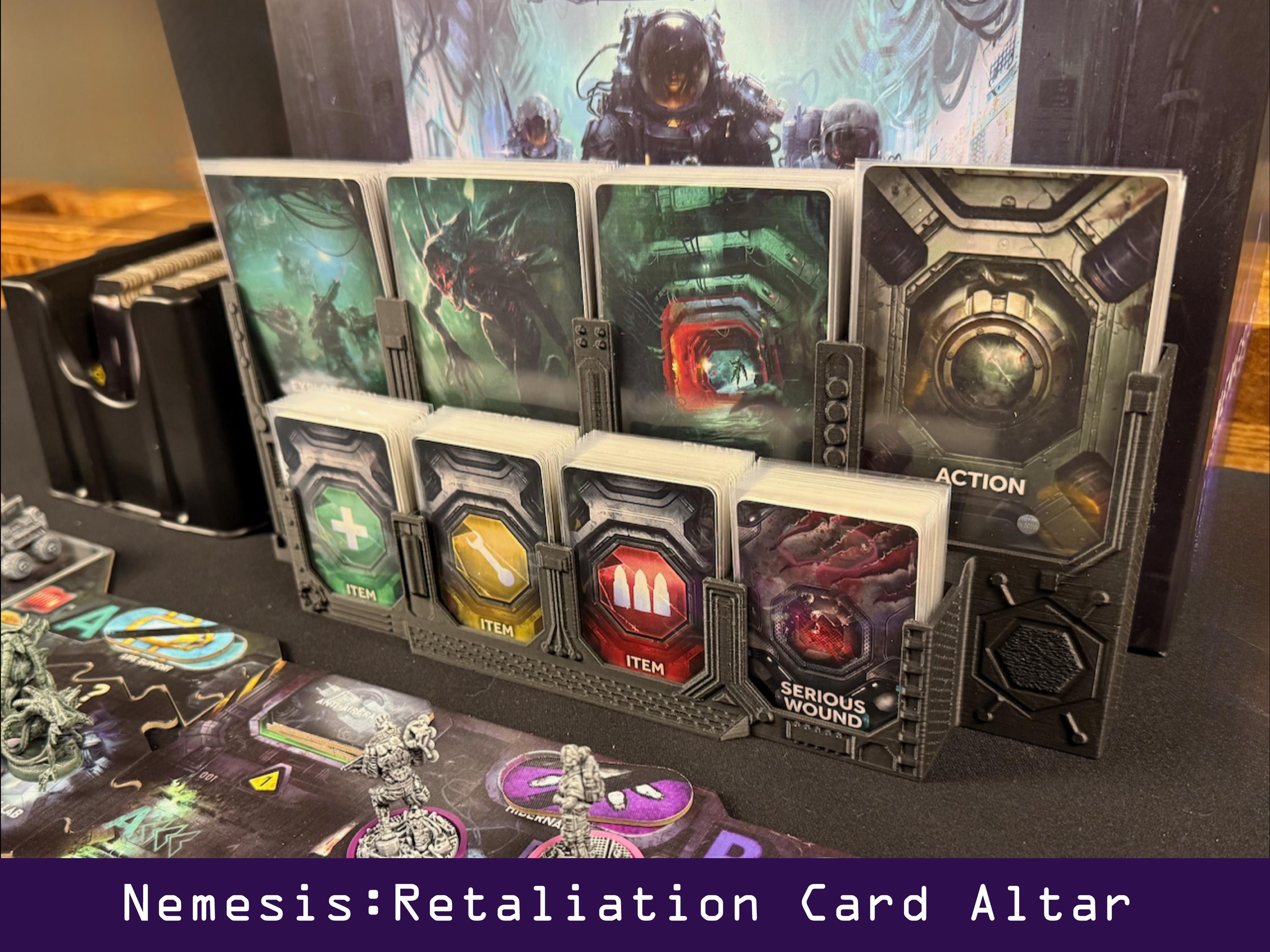 nemesis retaliation card sleeves Retaliation: Artbook packaged Nemesis Before one can play one