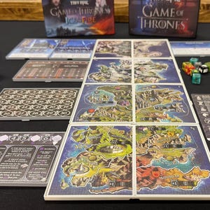 Pequeño soporte para mapas de Juego de Tronos