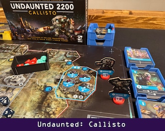 Undaunted: Callisto Insert and Gameplay Organizer | 3D Printable STL | Unofficial