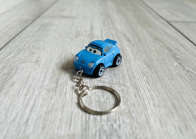 Disney Cars Mattel Cars Movie Sally Mini Racers Keychain Disney Cars ...