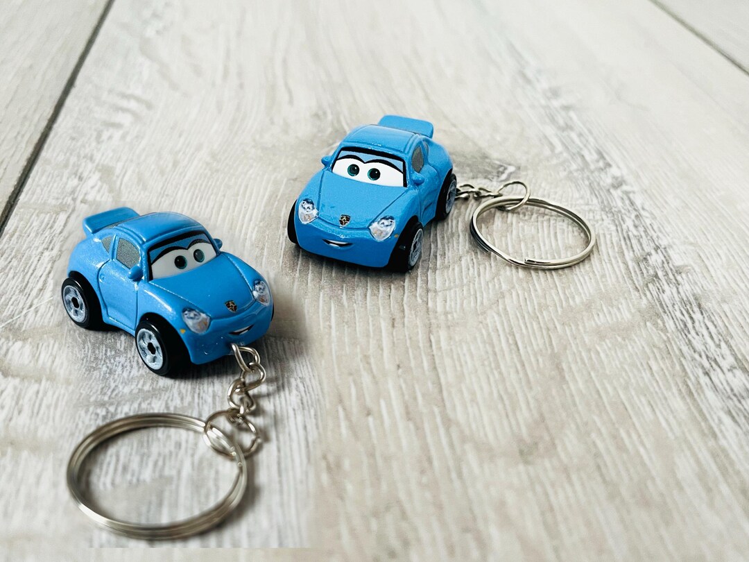 Disney Cars Mattel Cars Movie Sally Mini Racers Keychain Disney Cars ...