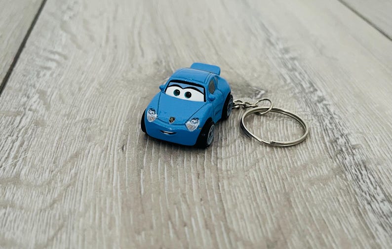 Disney Cars Mattel Cars Movie Sally Mini Racers Keychain Disney Cars ...
