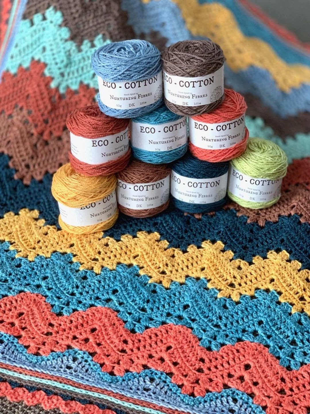 6 day Baby Blanket Crochet Pattern by Betty Mcknit Etsy Norway
