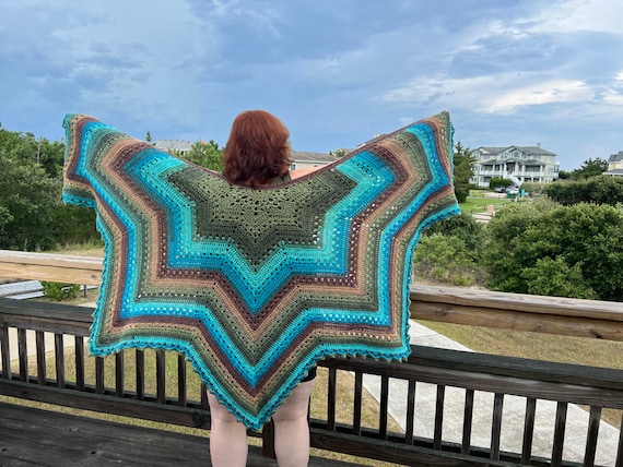 6-day Star Shawl Crochet Pattern by Betty Mcknit - Etsy