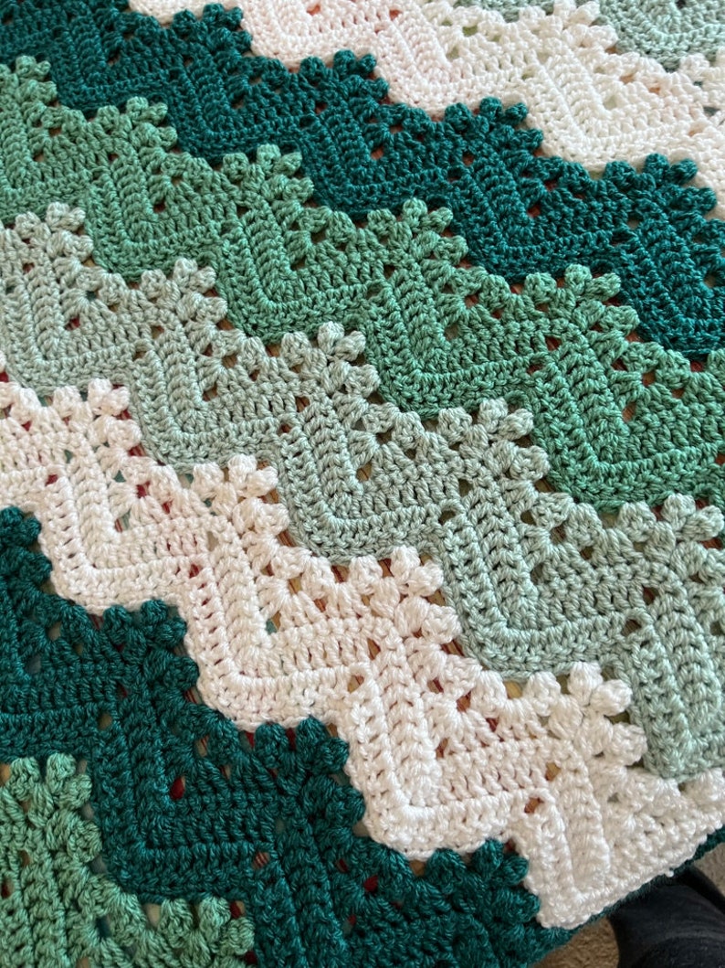 6day Viral Blanket Crochet Pattern by Betty Mcknit Etsy