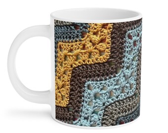 6-Day Man Blanket Crochet Ceramic Mugs (11oz\15oz\20oz)