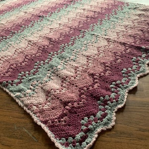 6-Day Sweetheart Blanket Crochet Pattern by Betty McKnit