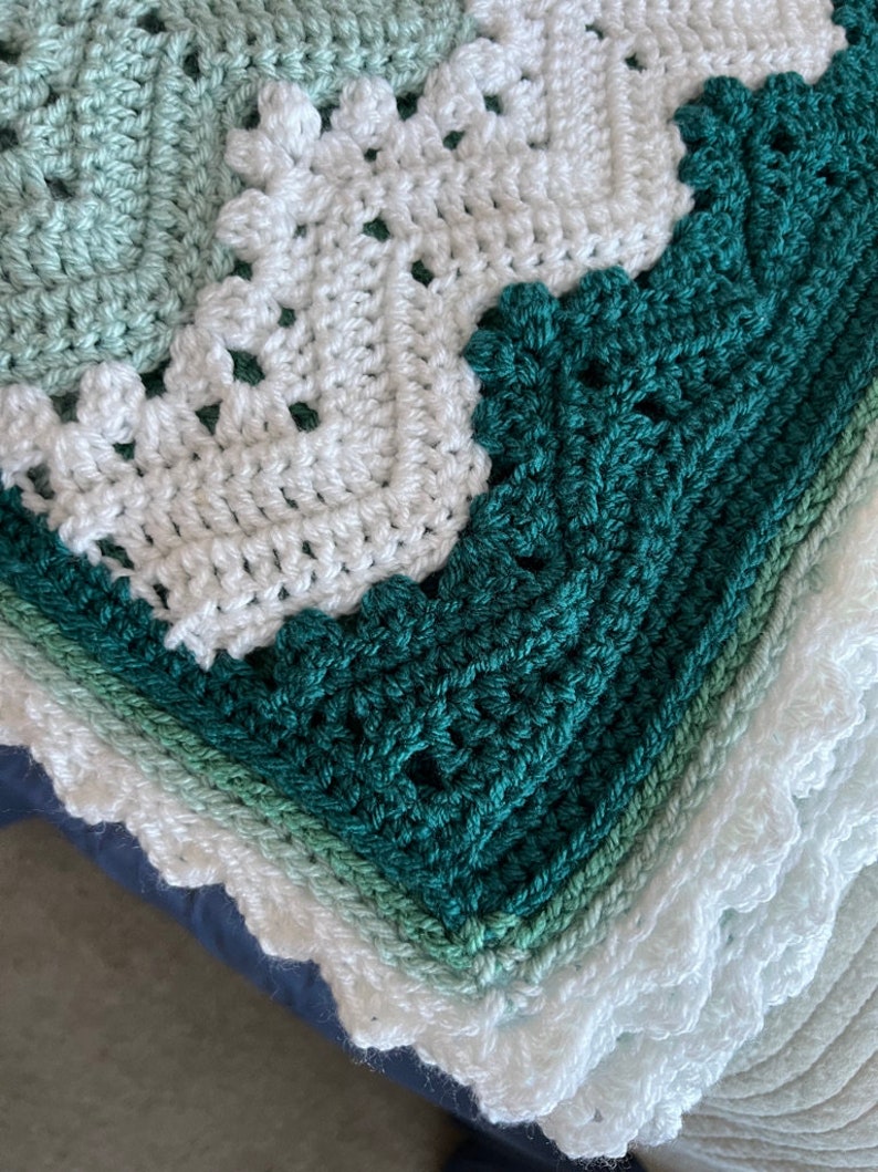 6day Viral Blanket Crochet Pattern by Betty Mcknit Etsy