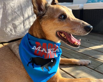 Buffalo Bills Dog Bandana (Bark Mafia)