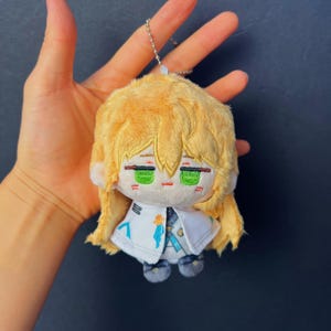 Luocha plushie, kafka star rail Luocha plushie, Luocha doll, honkai star rail plush, star rail plush, honkai gift and merch, Luocha