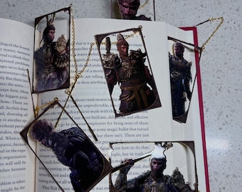 Black myth wukong Metal Bookmarks, Black myth wukong bookmarks, Black myth wukong merch, wukong metal bookmark, gamer gift, birthday gift