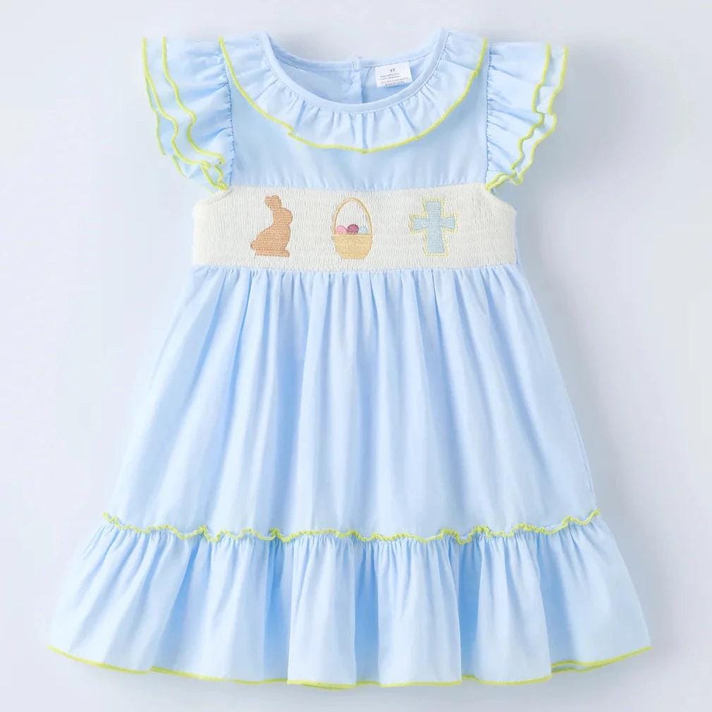 blue green sequin dress Mommy and Me Dress main image 0