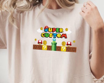 Custom Super Daddio T-Shirt, Personalized Family Matching Shirt