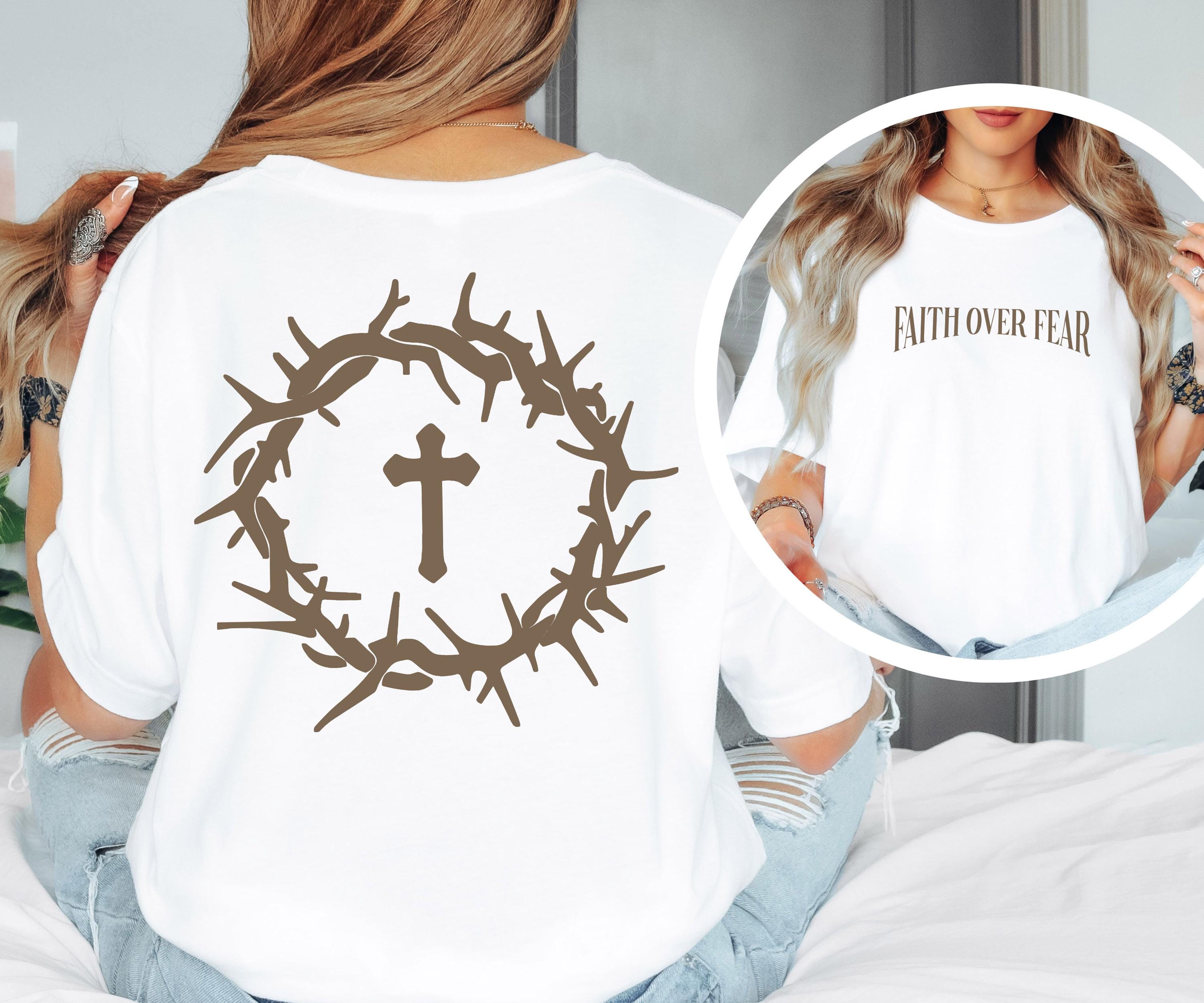 Cross and Crown Tee - Etsy