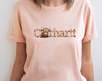 Highland Cow Shirt, Western Style Sweatshirt, Animal Lover Gift