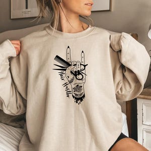 Hair Stylist Sweatshirt, Hair Dresser Tshirt, Funny Hair Stylist TShirt, Cute Gift for Hair Stylist Licensed Hairapist, Gift for Hairdresser