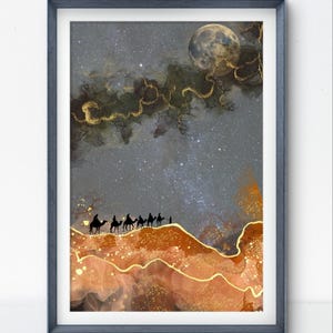 Downloadable wall art, unique living room decor, alcohol ink art, Digital Downloadable Wall Art, Trendy Decor