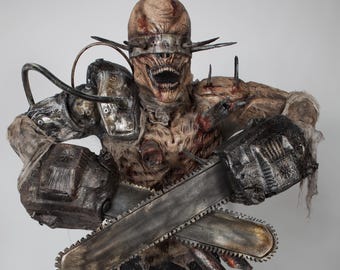 Apocalyptic Chainsaw zombie Costume