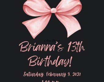 Birthday Celebration Editable Invitation