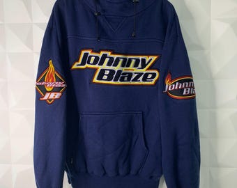 Vintage 1990's Johnny Blaze Sweater - Etsy