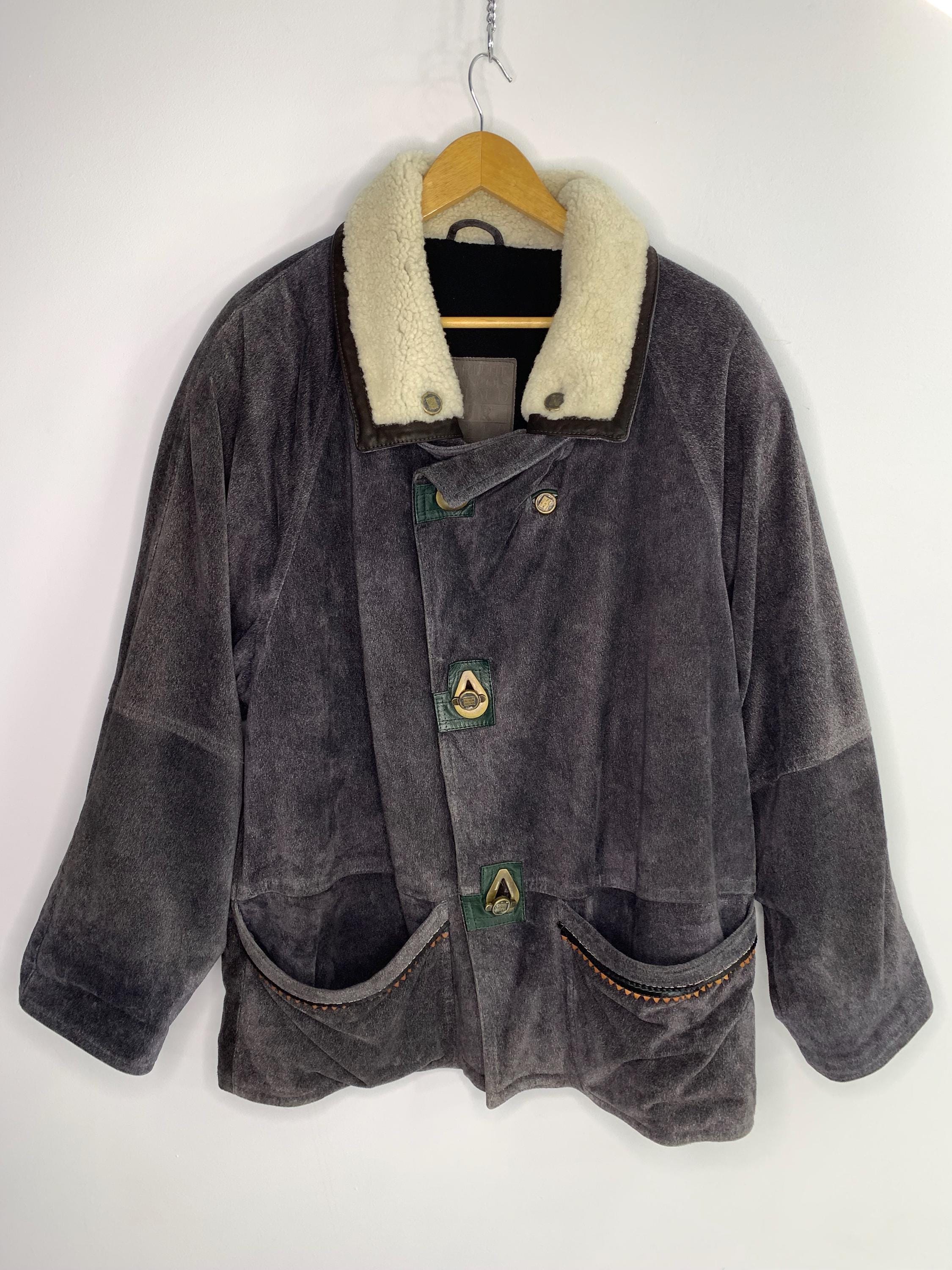 Girbaud Leather Jacket - Etsy