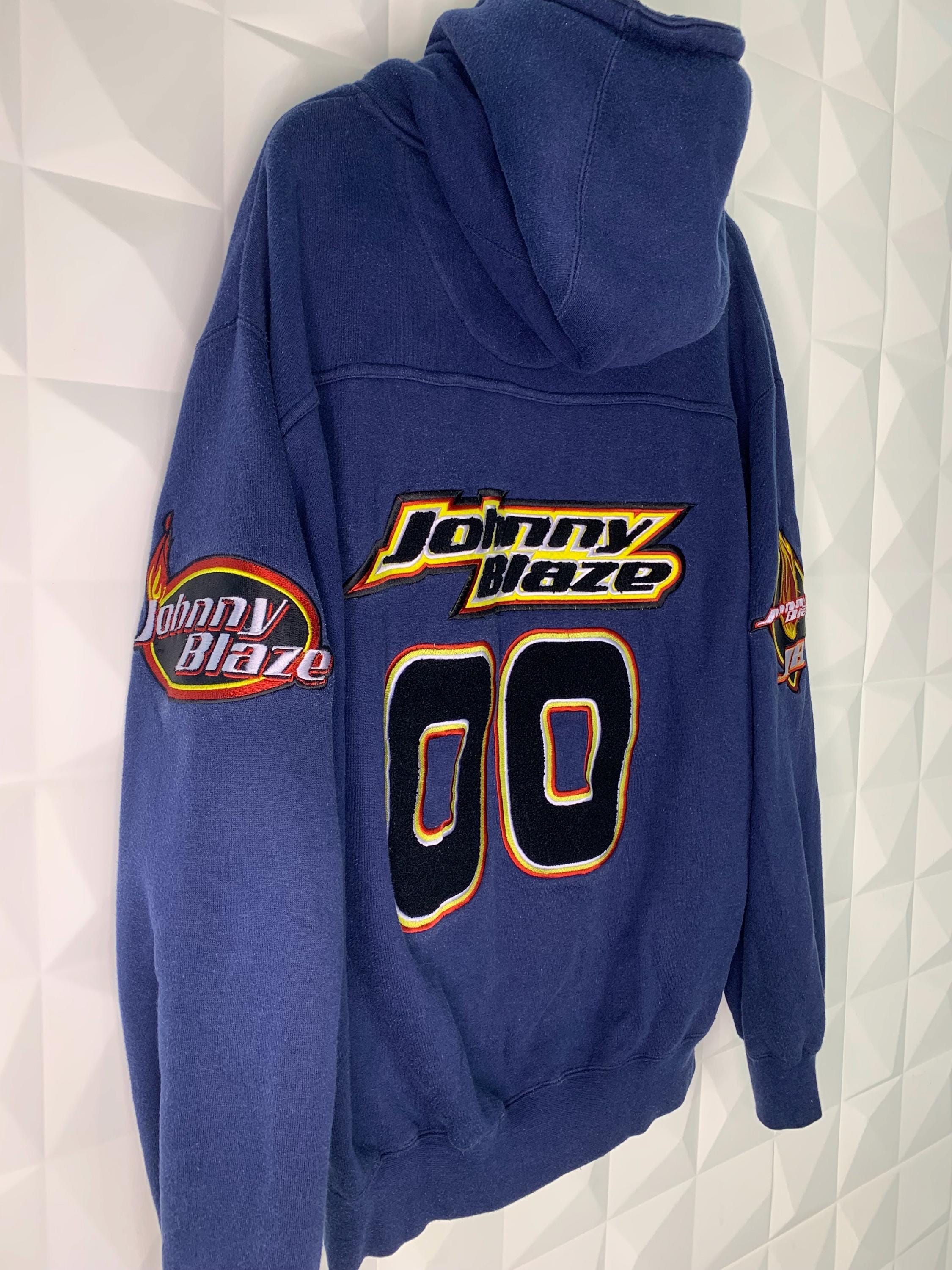 90s Johnny Blaze Hoodie L Size - Etsy