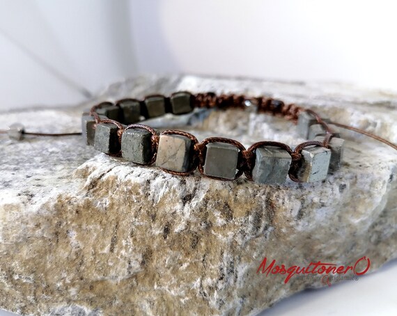 Natural Pyrite Bracelet For Wealth, Prosperity & Opportunities | The Zen  Crystals