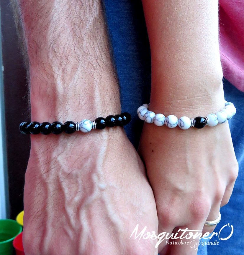 Glamour Pulsera Para Hombres Perlas, Turmalina Natural Glamour Pulsera Para Hombres Perlas, Turmalina Natural