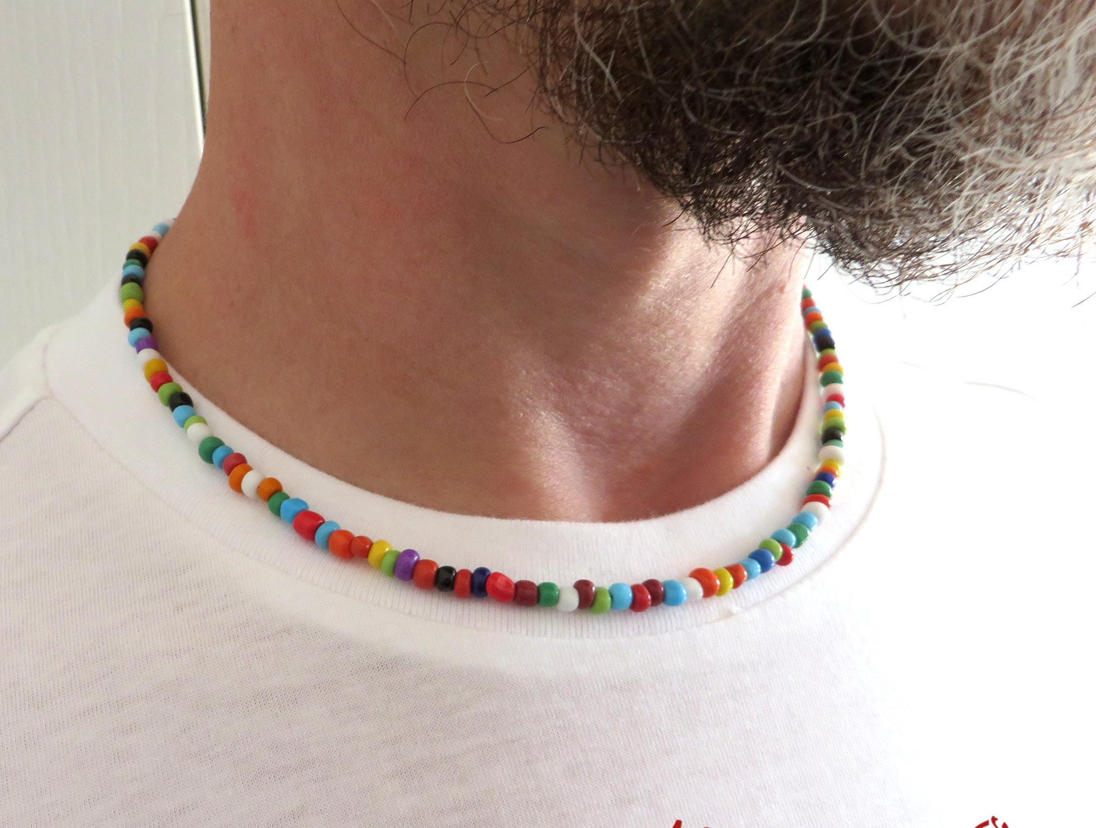 Collana Perline Smaltate - Laboratorio Miccini