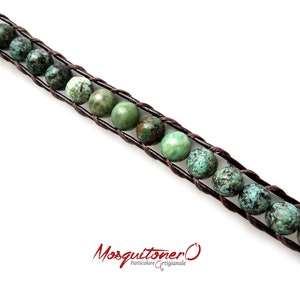 Bracciali quadrati turchese blu, braccialetti magnetici in rame