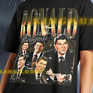 RONALD REAGAN Shirt, Ronald Reagan Vintage Shirt, Ronald Reagan Retro 90s Tshirt, Ronald Reagan Bootleg Tee, Ronald Reagan Sweater #saf