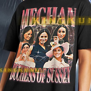 MEGHAN MARKLE Shirt, Meghan Markle Vintage Shirt, Meghan Markle Retro 90s Tshirt, Meghan Markle Bootleg Tee #saf