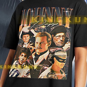 JOHNNY DEPP Shirt, Johnny Depp Vintage Shirt, Johnny Depp Retro 90s Tshirt, Johnny Depp Bootleg Tee, Johnny Depp Sweater #saf