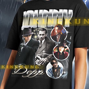 Koszulka JOHNNY DEPP - Johnny Depp Vintage Shirt, Johnny Depp Retro 90s Tshirt, Johnny Depp Bootleg Tee, Johnny Depp Sweater #saf