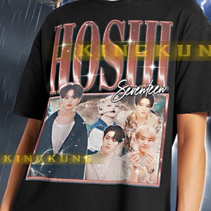 HOSHI (Seventeen) Shirt - Kwon Soon-young Shirt, Hoshi Seventeen Retro 90s Tshirt, Hoshi Seventeen Bootleg Tee, Hoshi Seventeen Sweater #saf