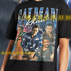 SALMAN KHAN Shirt - Salman Khan Vintage Shirt, Salman Khan Retro 90s Tshirt, Salman Khan Bootleg Tee, Salman Khan Sweater #saf
