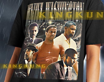 トレーニング デイ 映画Tシャツ：デンゼル・ワシントン 90年代レトロ 