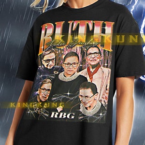 RUTH BADER GINSBURG Shirt - Ruth Bader Ginsburg Vintage Shirt, Ruth Bader Ginsburg Retro 90s Tshirt #saf