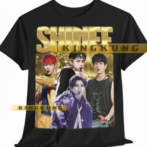 SHINEE Shirt, SHINee Vintage Shirt, SHINee Retro 90s Tshirt, SHINee Homage #saf