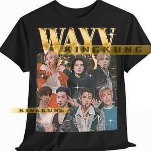 WAYV Shirt, WayV Vintage Shirt, WayV Retro 90s Tshirt, WayV Homage Tee, WayV Sweater, NCT Subunit, K-Pop and C-Pop Group #saf