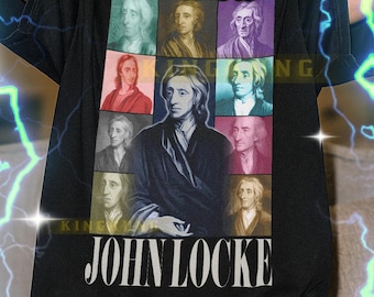 T-shirt bootleg John Locke, John Locke Longsleeve, t-shirt rétro John Locke, t-shirt vintage John Locke, t-shirt des années 90 John Locke #SAF
