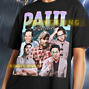 PAUL RUDD Retro-shirt, Paul Rudd Bootleg-t-shirt, Paul Vintage T-shirts, Paul Retro jaren 90, Mike Hannigan, Josh Lucas, Scott Lang #saf